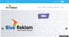 Desktop Screenshot of bluereklam.com